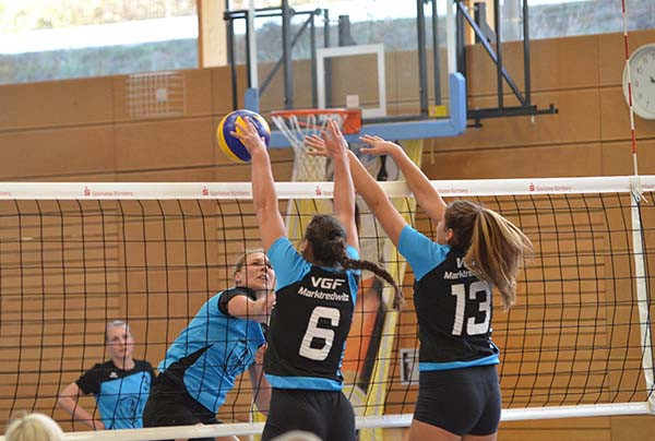 Volleyball Frauen holen Punkt in Neudrossenfeld