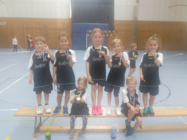 Handball-Minis wieder im Spielbetrieb