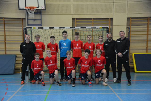 Heimsieg der Handball C-Jugend Jungs gegen Erlangen