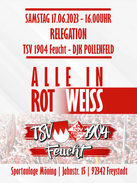 Relegation TSV 1904 Feucht - DJK Pollenfeld