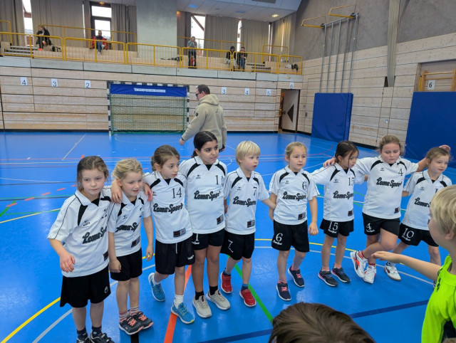 Die Handball-Minis am 1. Advent zu Gast in Herzogenaurach