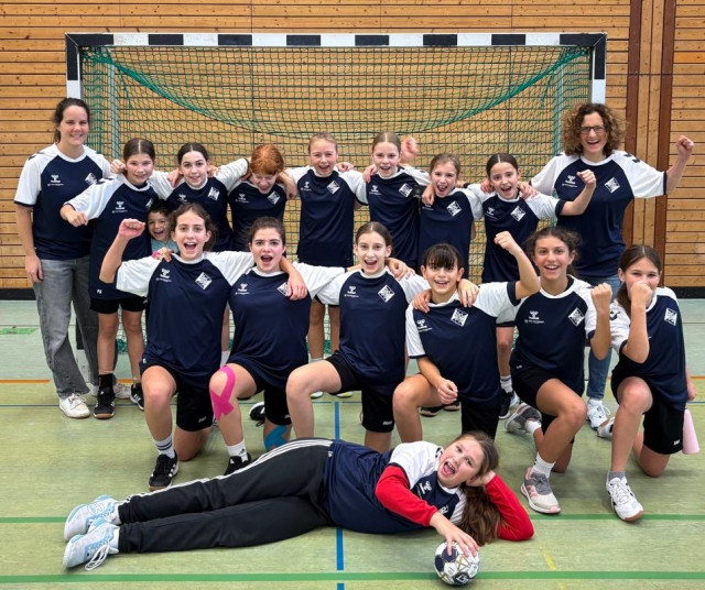 Handball: Erfolgreicher Vorrundenabschluss der weiblichen D-Jugend des TSV 1904 Feucht