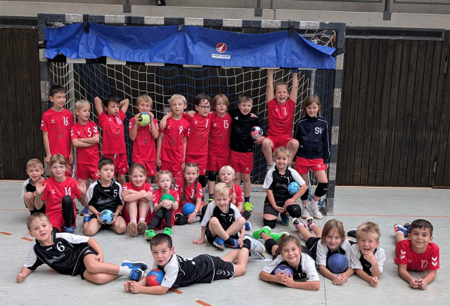 Handball: Die Minis wieder im Einsatz