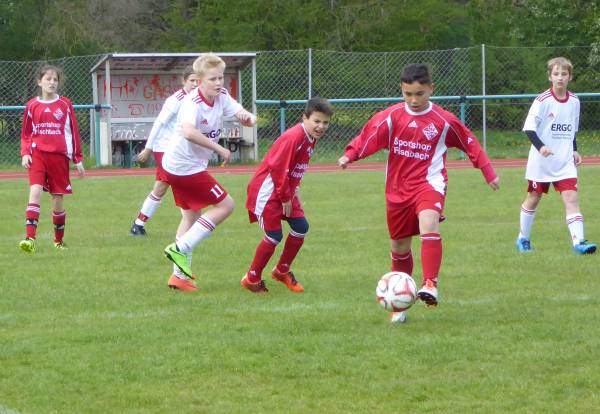 Die  U12 des TSV 04 Feucht kommt immer besser in Schwung