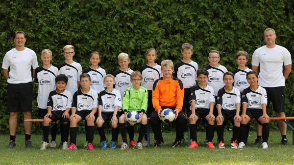 Gehen als D2 in die neue Saison - die U12 des TSV 04 Feucht