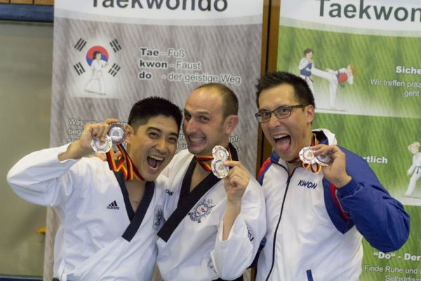 TSV 1904 Taekwondo-Kadermitglieder (Technik) und Nachwuchstalent mit 4 Vize Deutsche Meistertitel erfolgreich