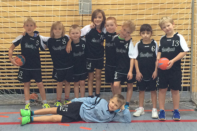 Mini-Heimspieltag der Handballer des TSV 04 Feucht