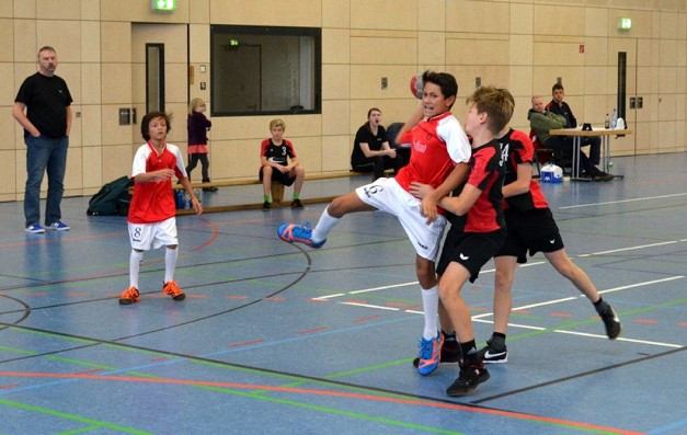 BOL-Spieltag der D-Jugend Handballer in Regensburg