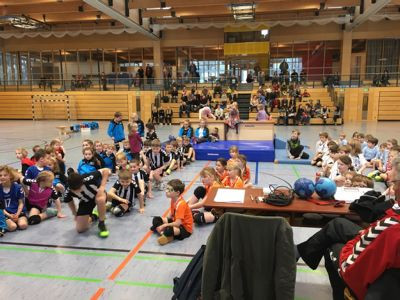 Rückrundenspieltag der Handball Minis