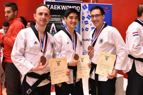 Taekwondo-Technikteam holt Bronze in Frankreich