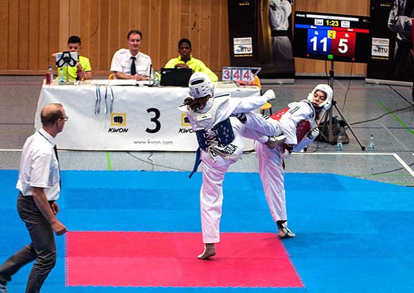 Endlich Gold für Taekwondo-Kämpferin Jule König beim Bayernpokal
