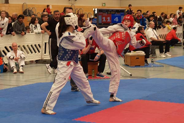 Drei Mal Silber und drei Mal qualifiziert für die Bayerische Taekwondo Meisterschaft