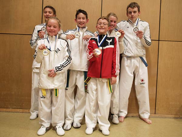 Edelmetall für Taekwondo-Talentschmiede des TSV